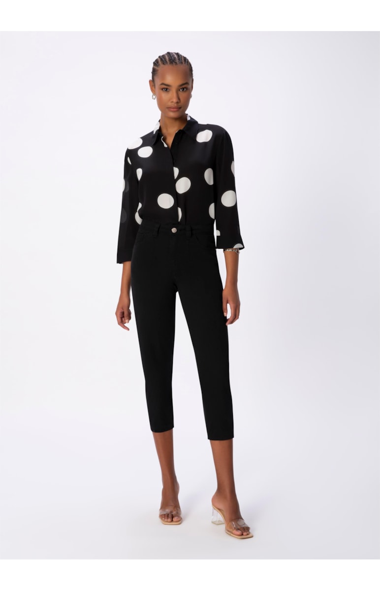 Calça Jogging Color Mom Preto