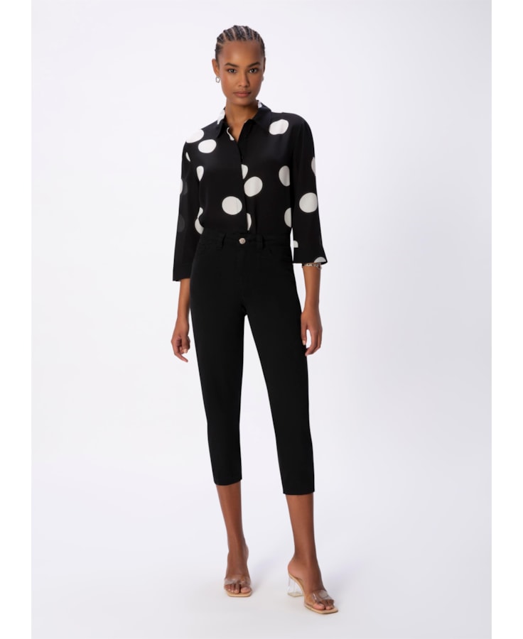 Calça Jogging Color Mom Preto