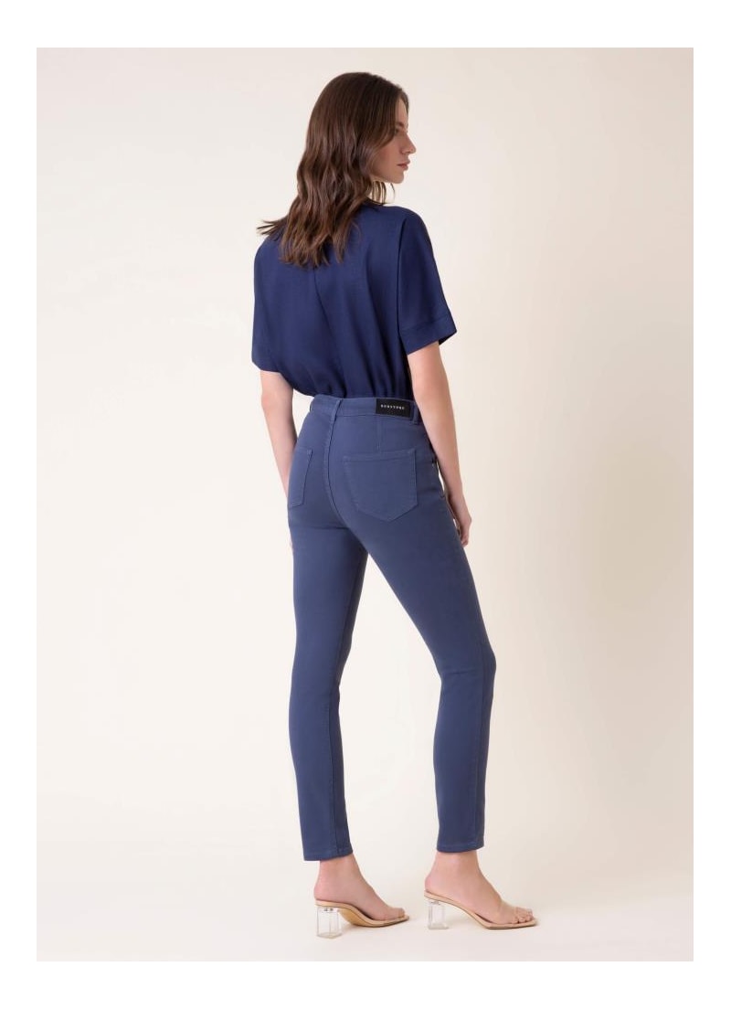Calça Jogging Color Skinny Marinho