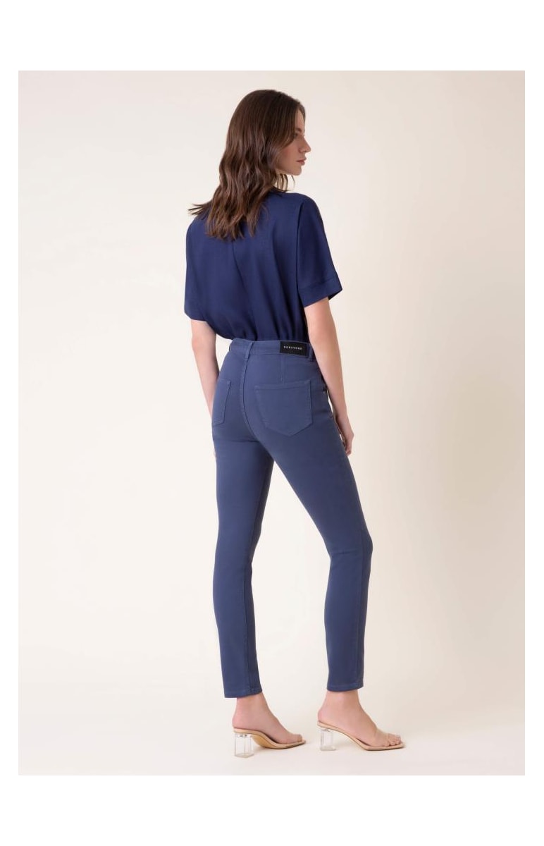 Calça Jogging Color Skinny Marinho