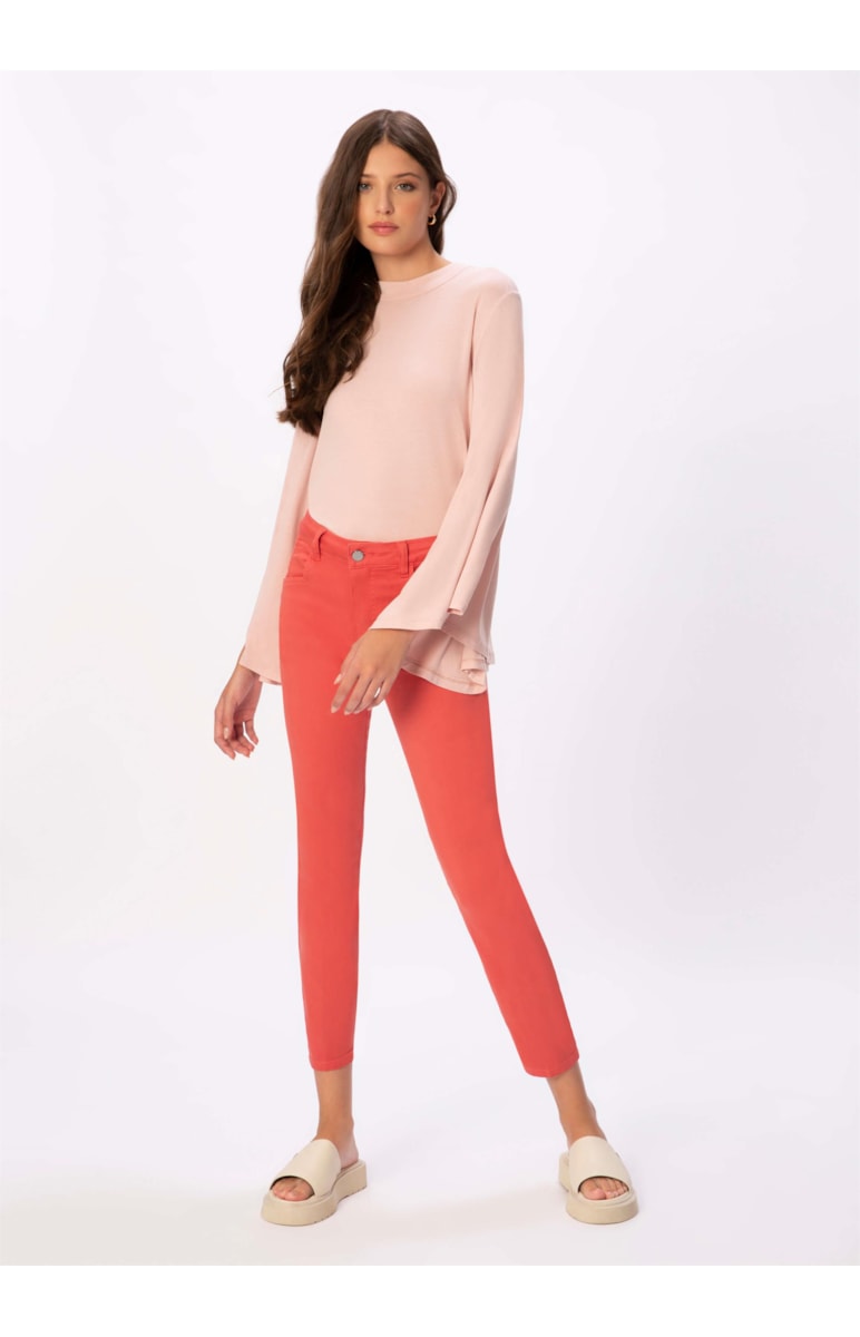 Calça Jogging Color Skinny Rosa Velho