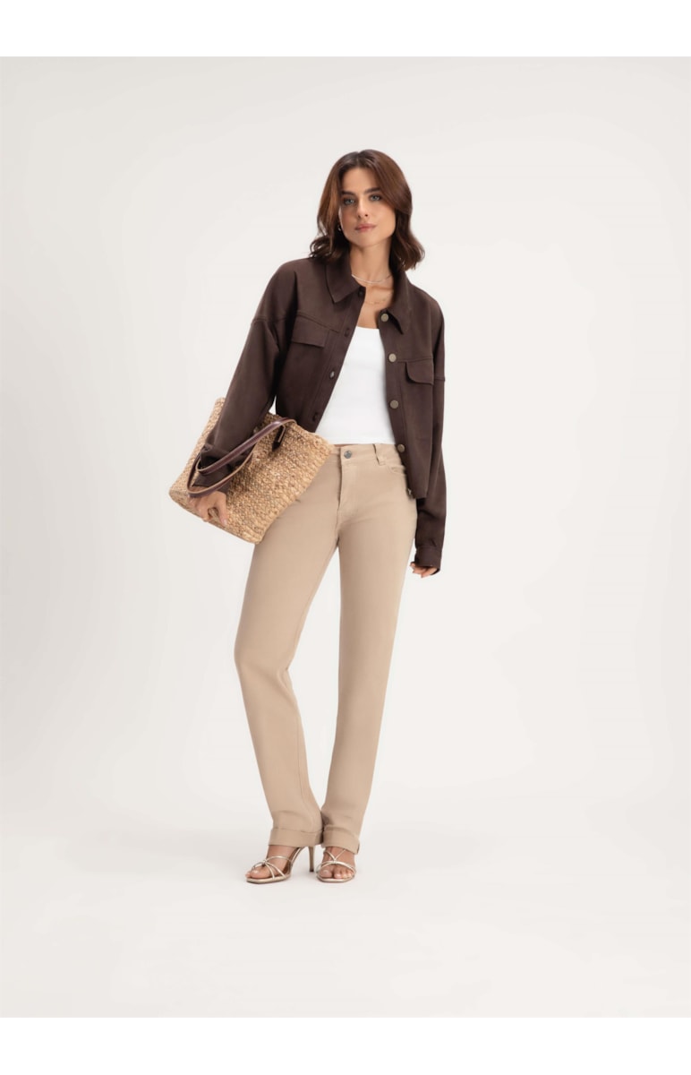 Calça Jogging Color Slim Camel