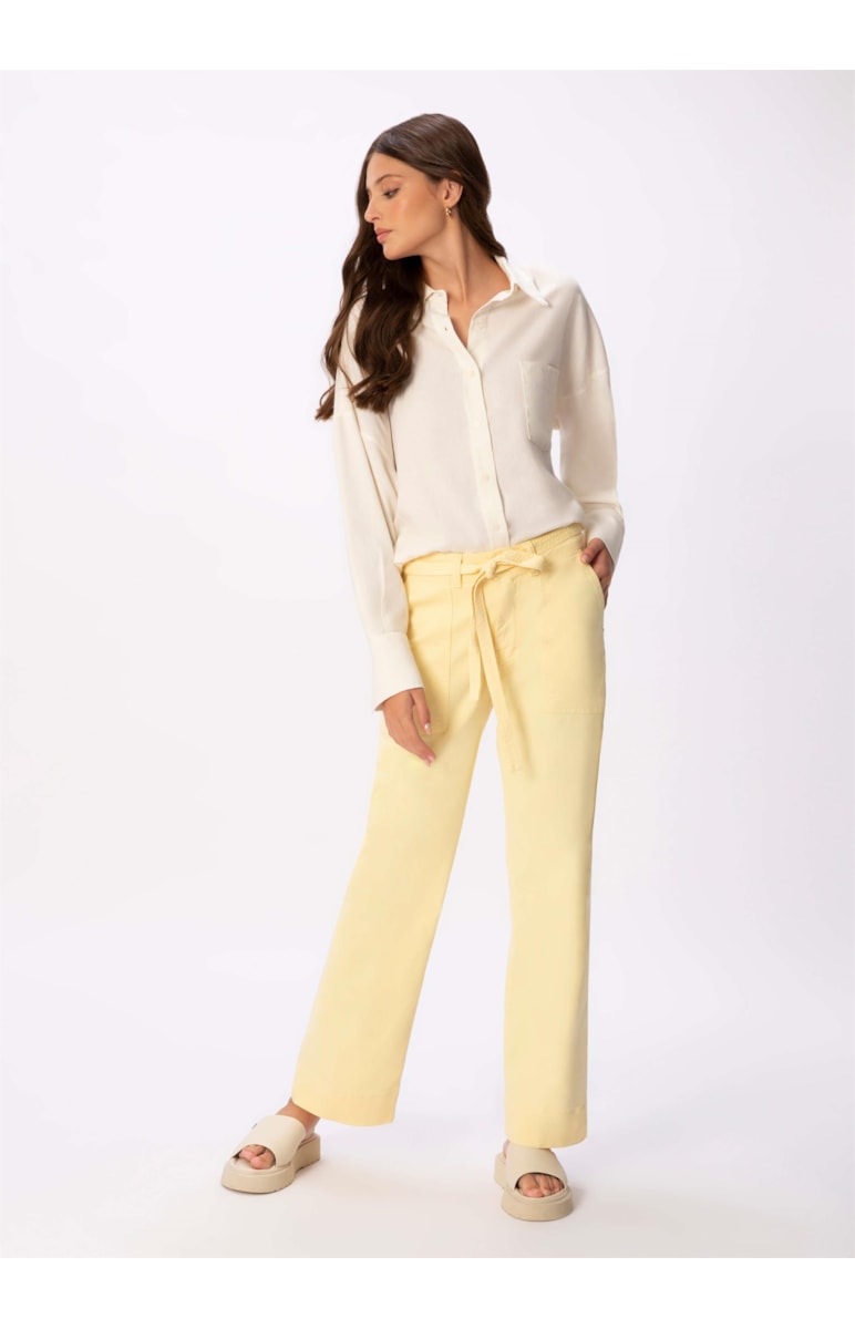 Calça Jogging Color Slouch Amarelo