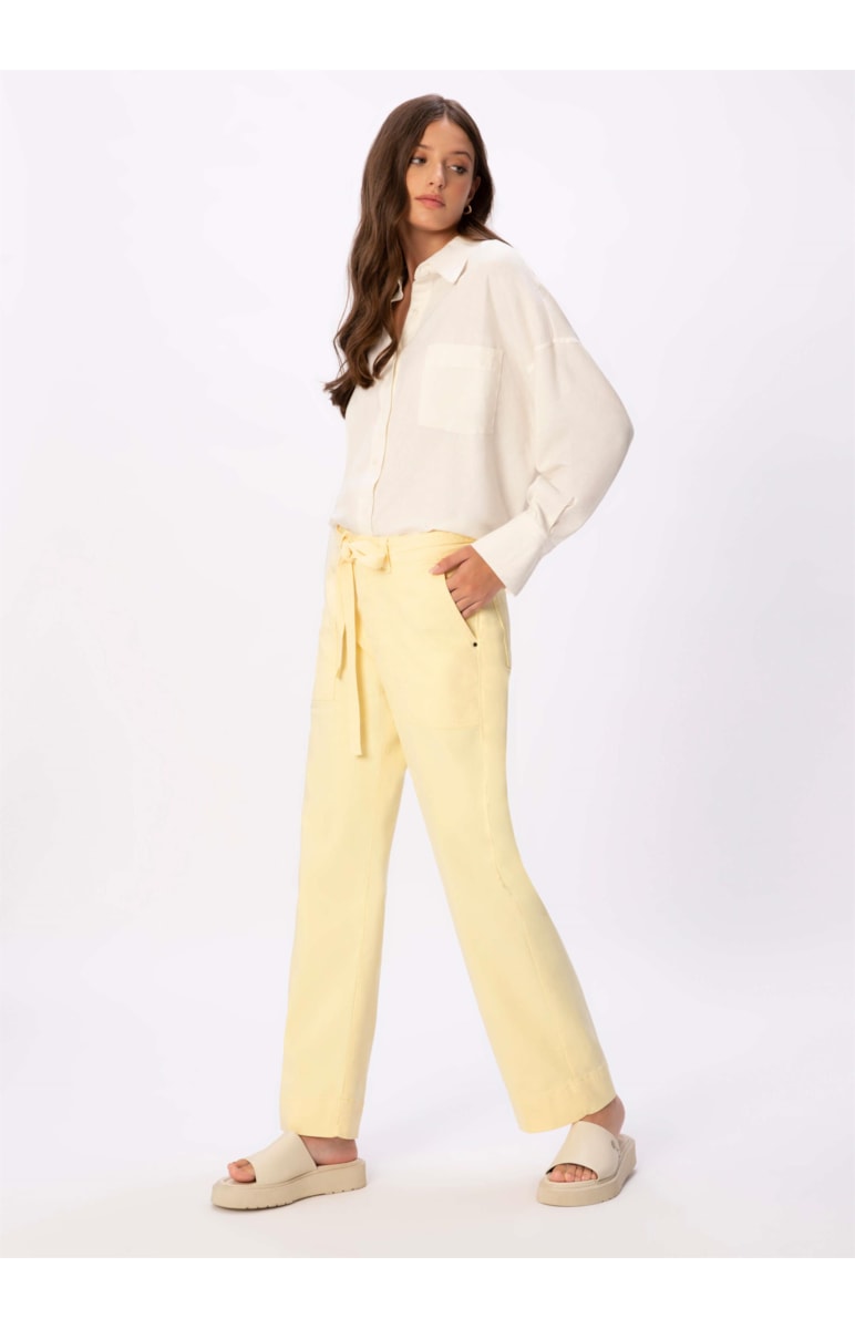 Calça Jogging Color Slouch Amarelo