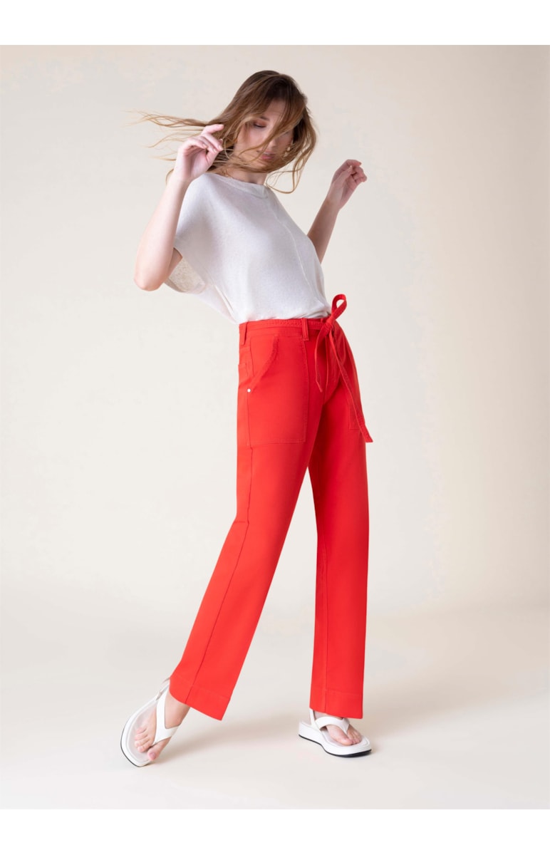 Calça Jogging Color Slouch Telha