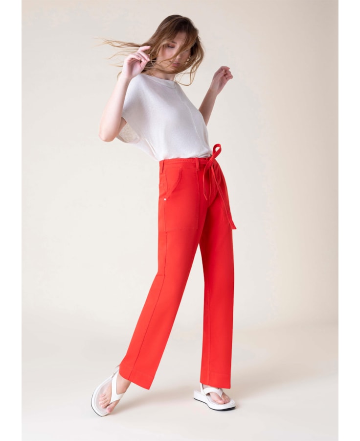 Calça Jogging Color Slouch Telha