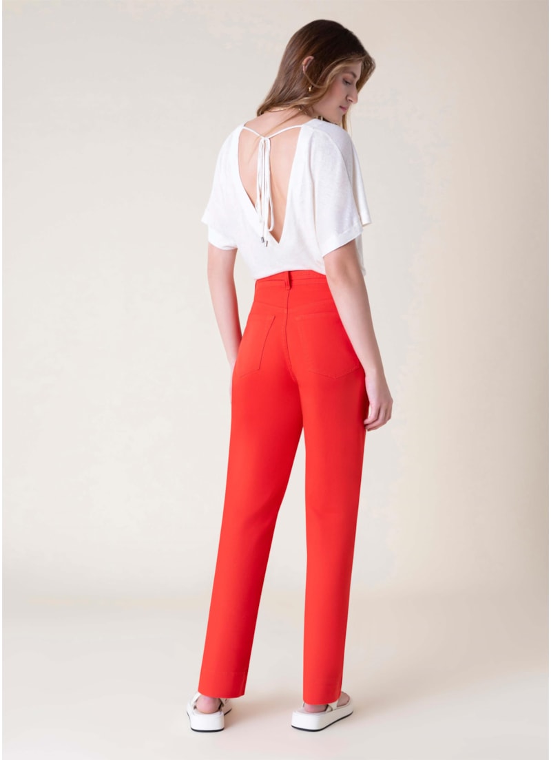 Calça Jogging Color Slouch Telha