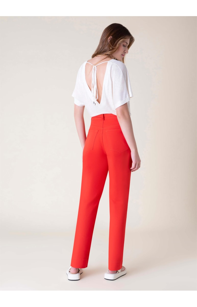 Calça Jogging Color Slouch Telha