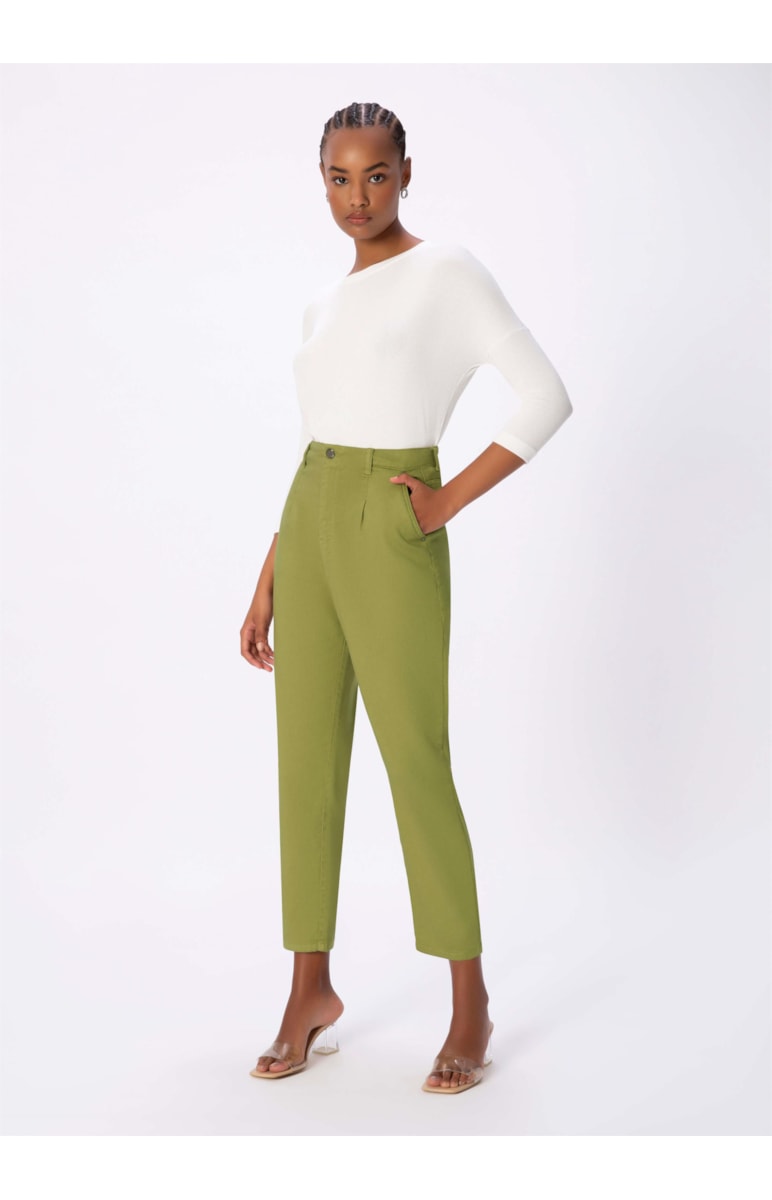 Calça Jogging Comfort Verde Oliva