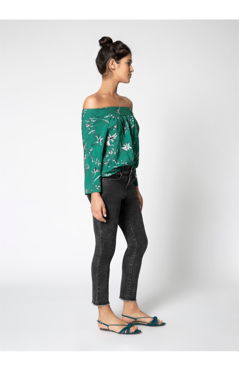 Calça Jogging Onix Lara Reserva B. Rel B-260 Lav.Black C/ Sky