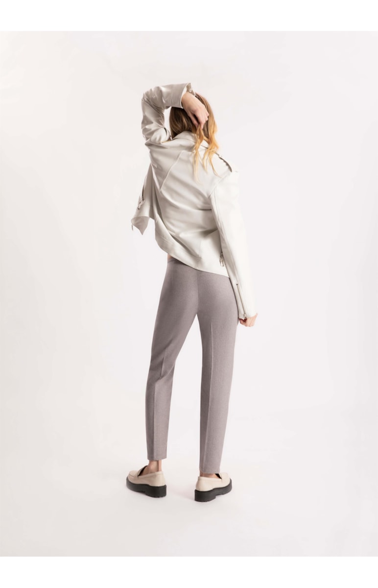Calça Linho Klein Carrot Martingale Niquel