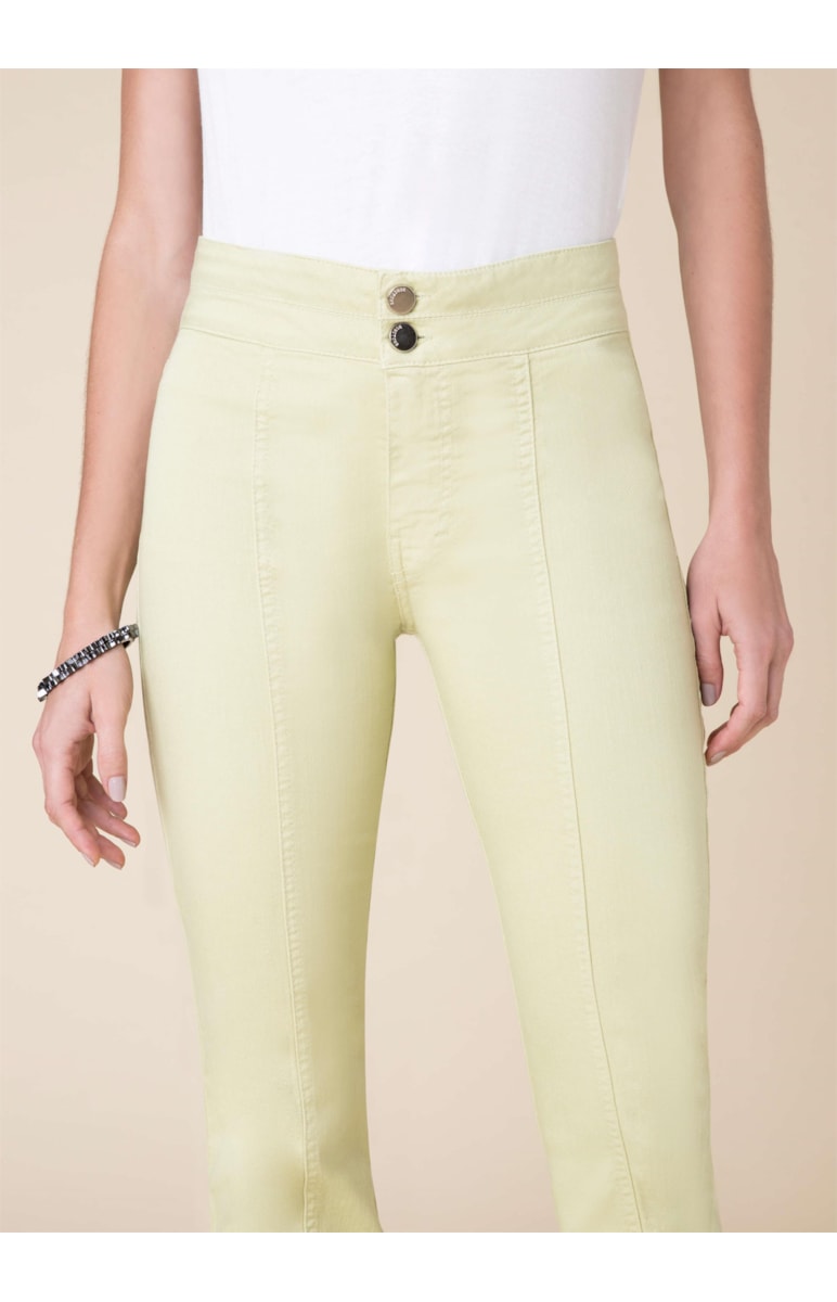 Calça Marrie Flare Color Verde Maca