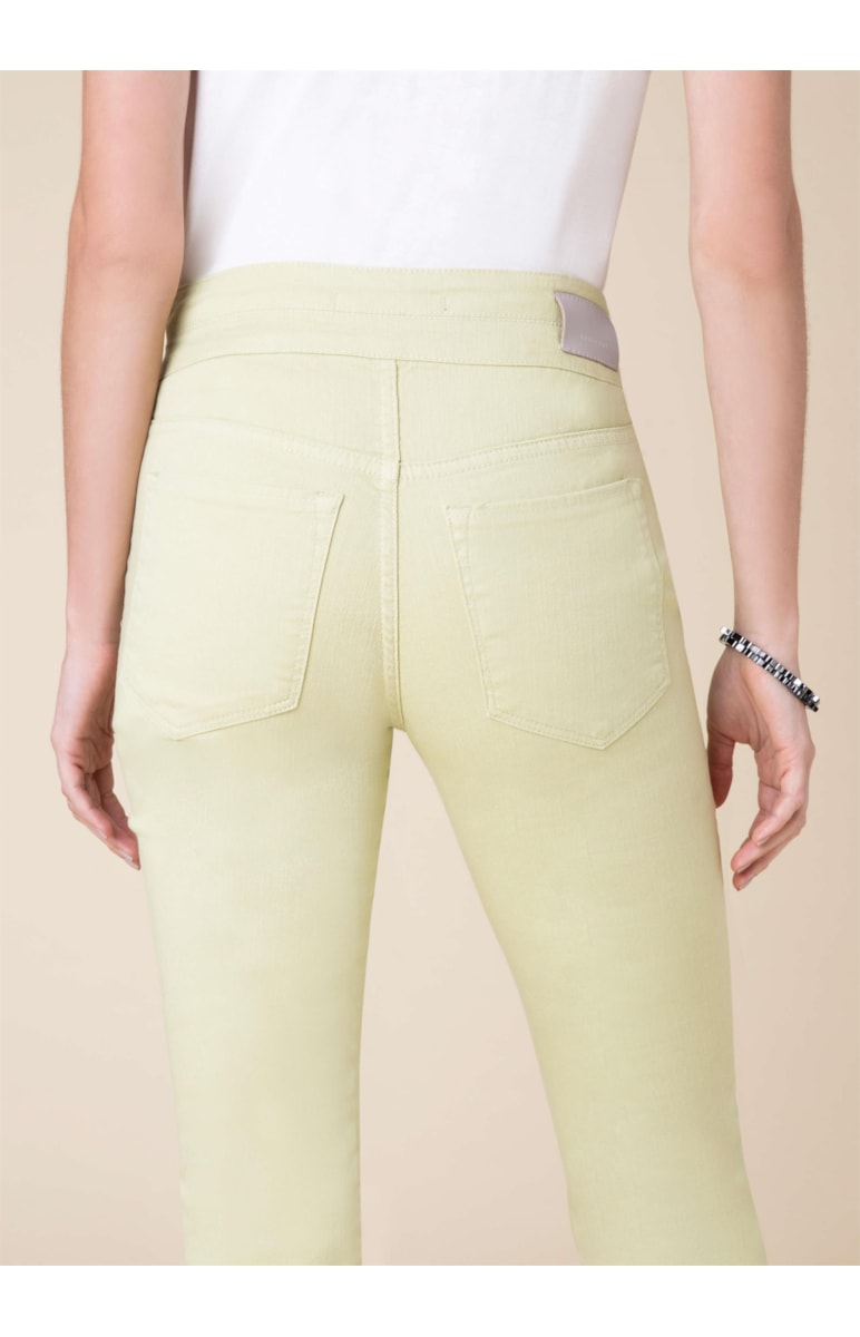 Calça Marrie Flare Color Verde Maca