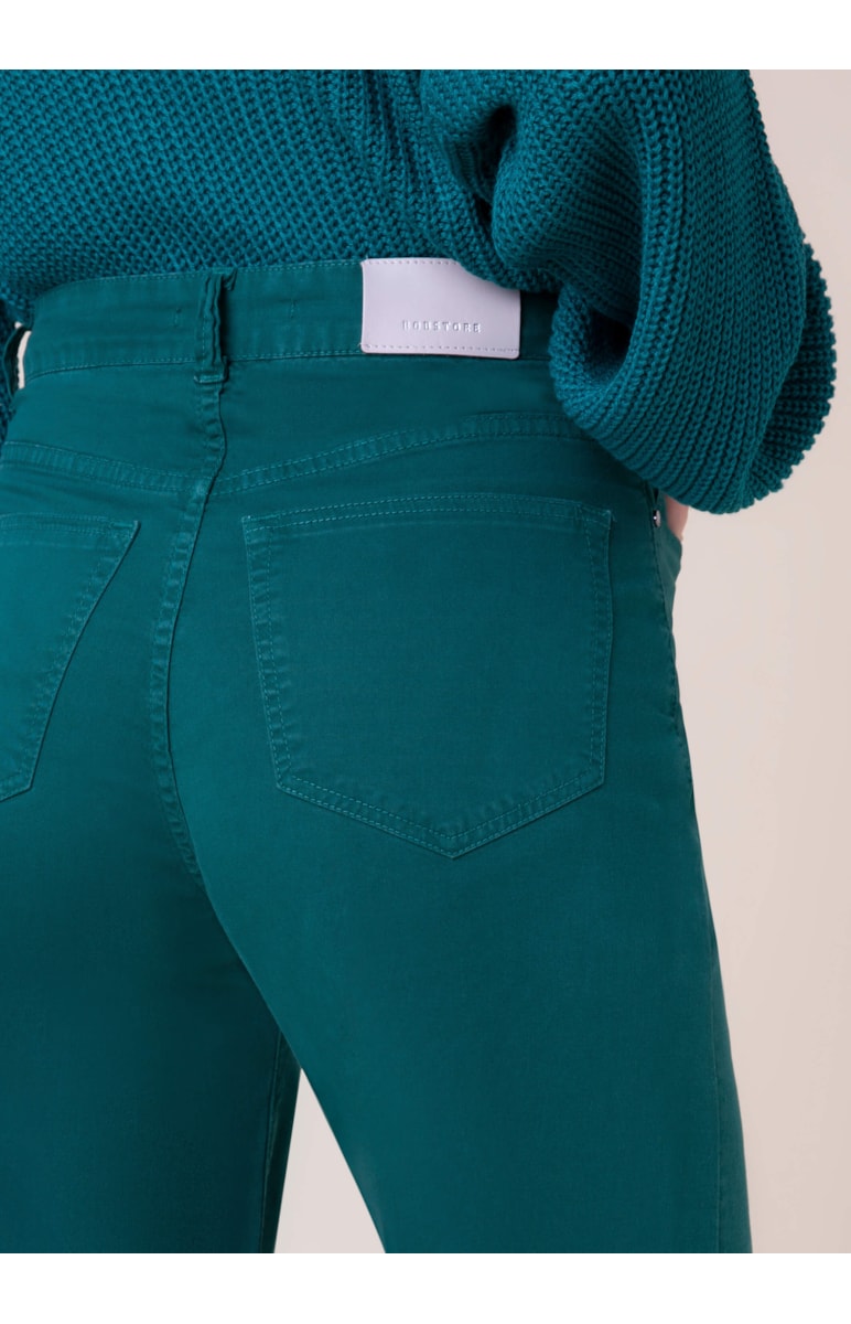 Calça Max Pantalona Verde Escuro