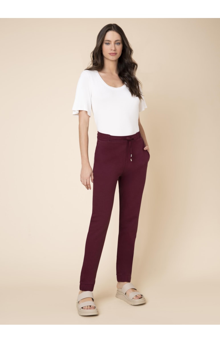 Calça Moletom Bobstore Vinho