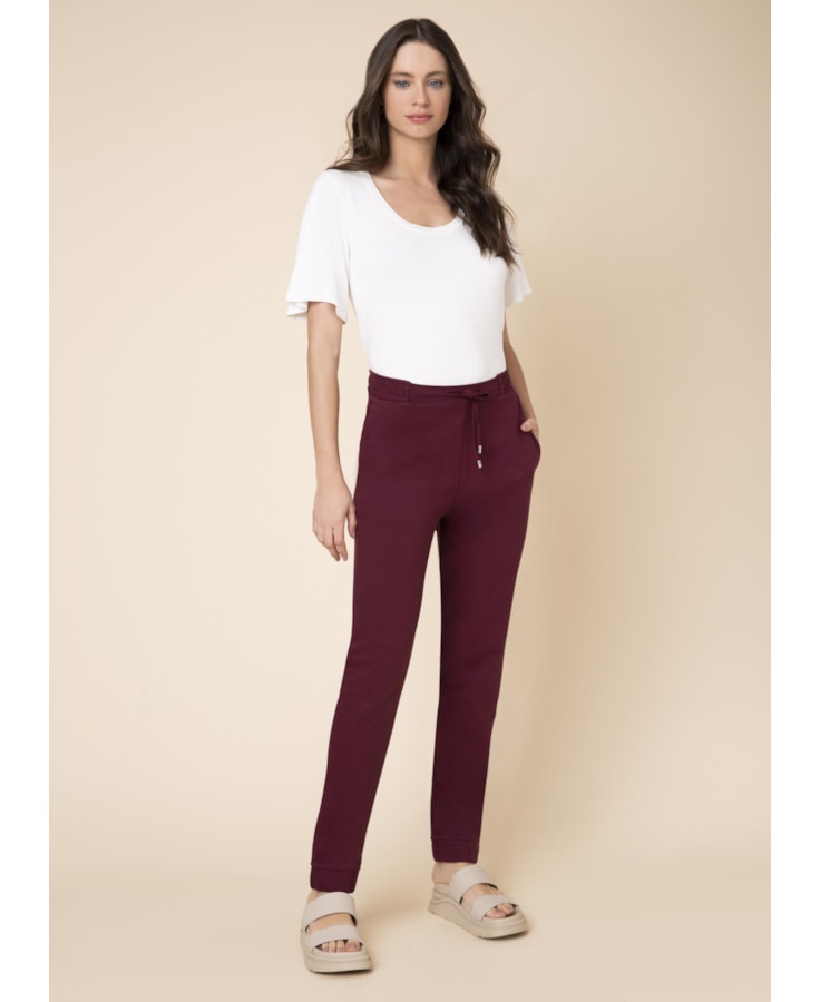 Calça Moletom Bobstore Vinho