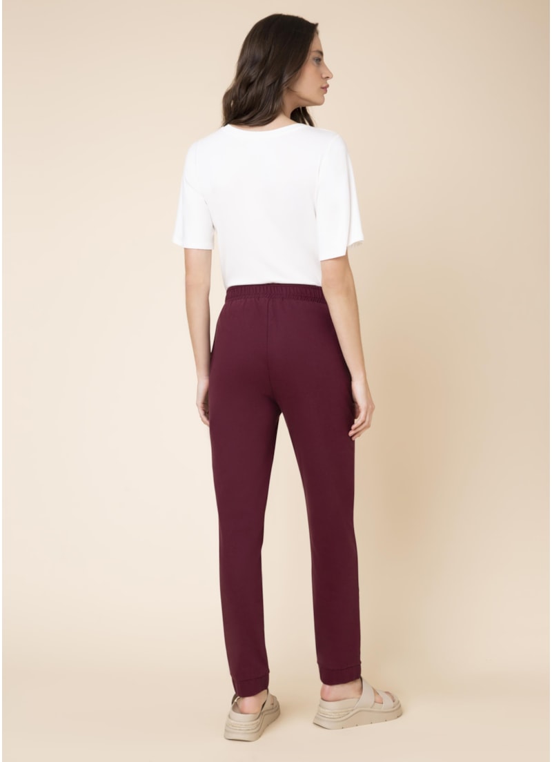 Calça Moletom Bobstore Vinho