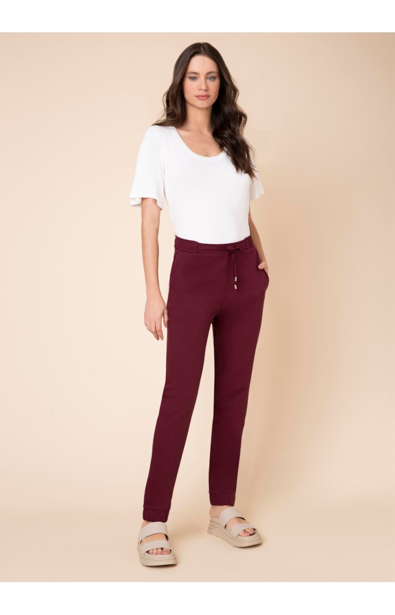 Calça Moletom Bobstore Vinho