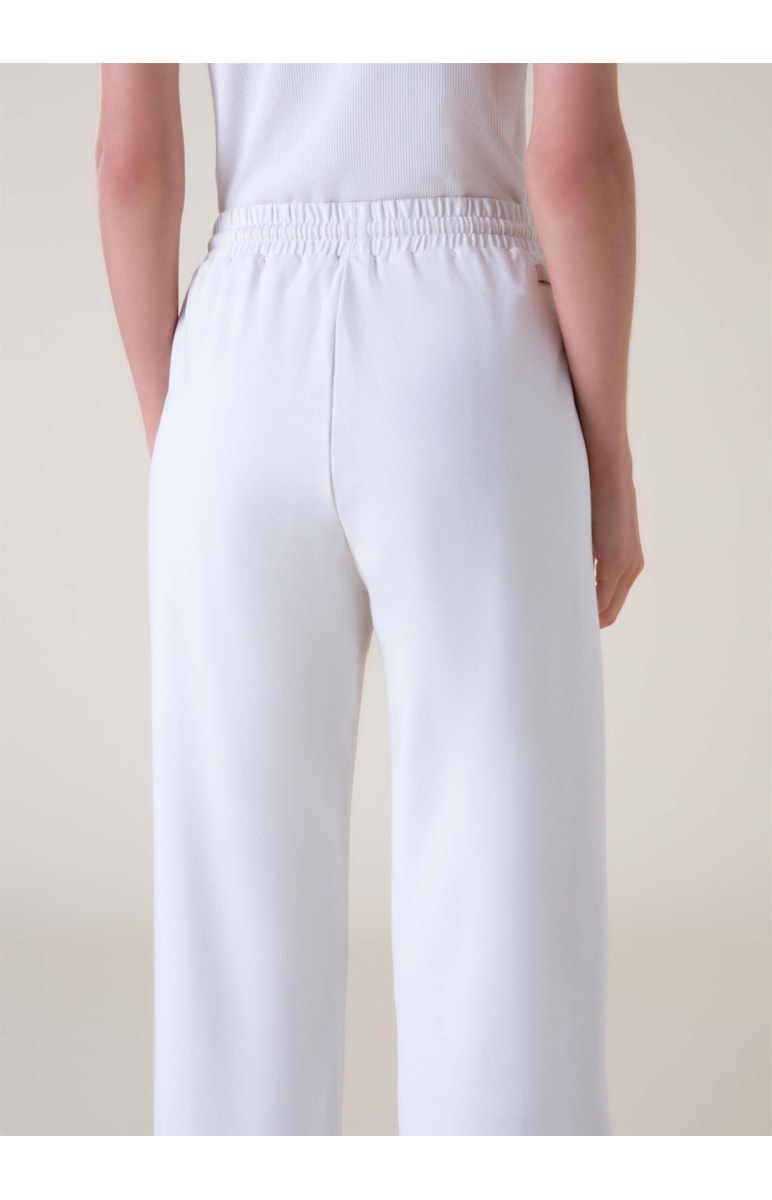 Calça Moletom Fleece Natural