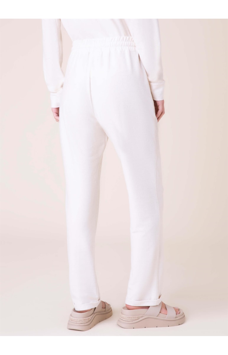 Calça Moletom Lino Natural