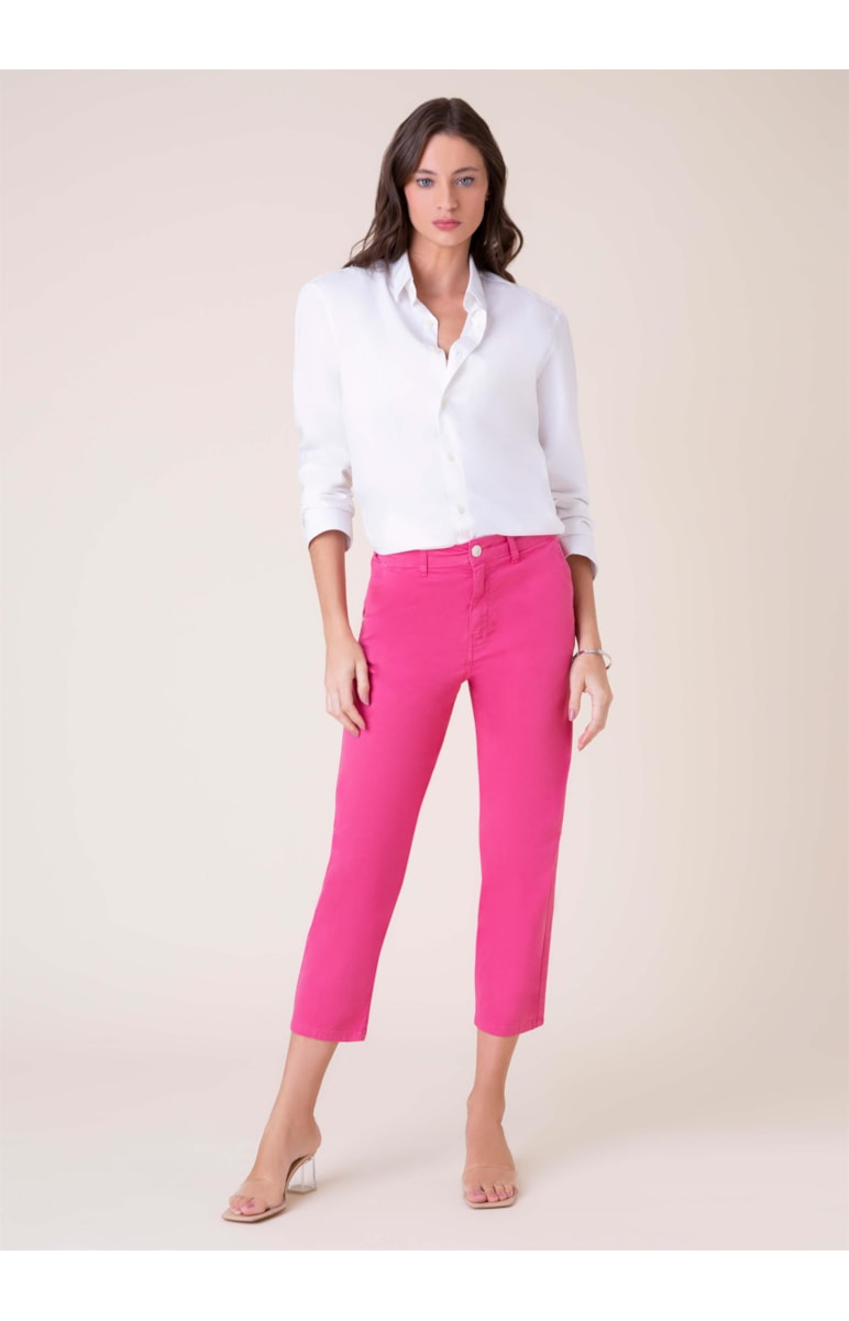 Calça New Carrot Canvas Pink