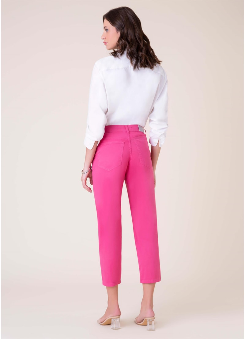 Calça New Carrot Canvas Pink