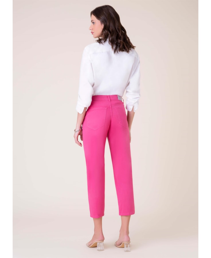 Calça New Carrot Canvas Pink