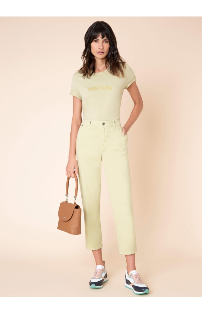 Calça New Carrot Canvas Verde Maca