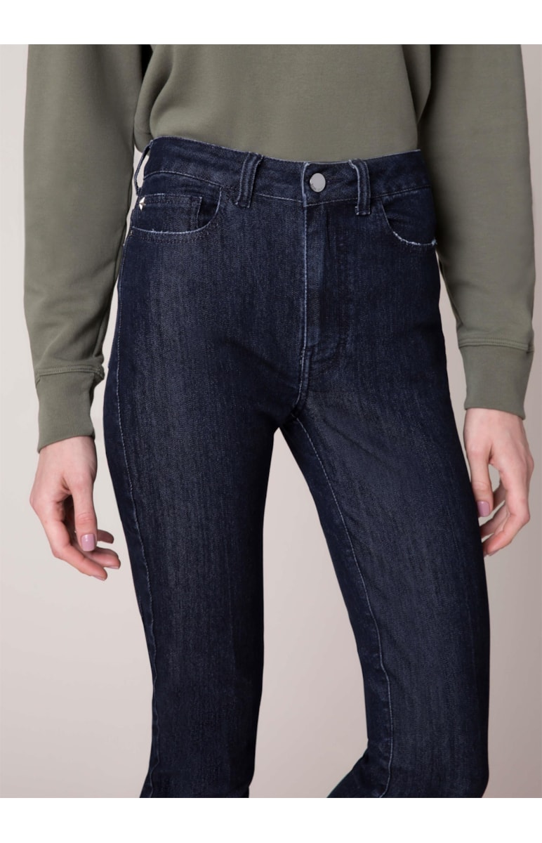 Calça Overcast Slouch 347 Lav.Escuro C/ Rebolo