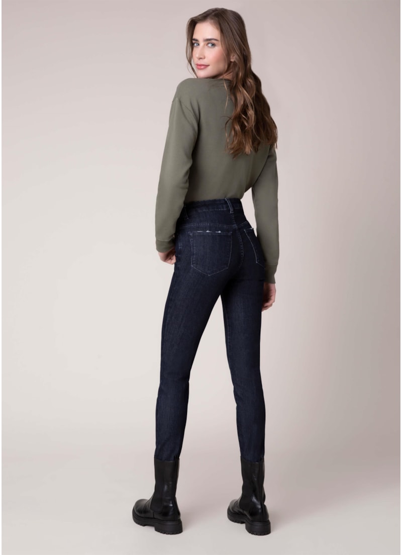 Calça Overcast Slouch 347 Lav.Escuro C/ Rebolo
