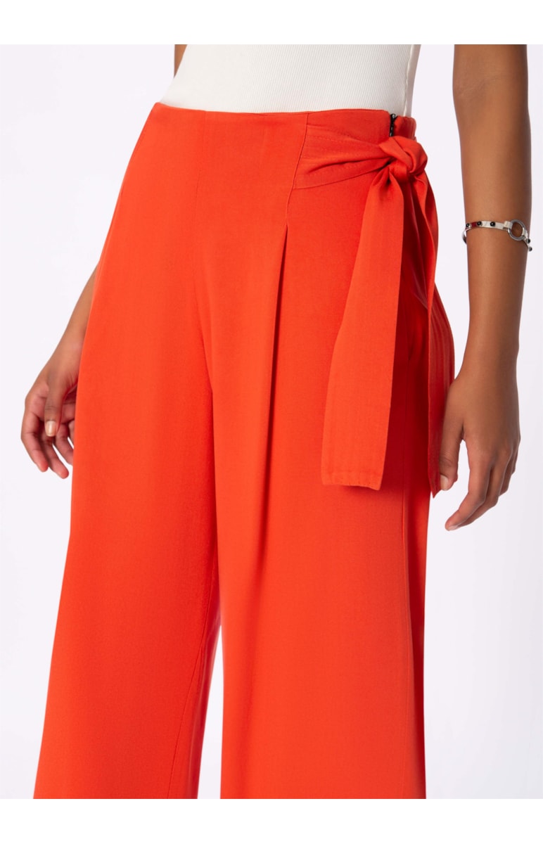 Calça Pantacourt Faixa Laranja