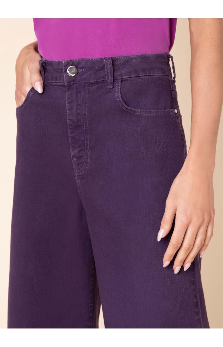 Calça Pantalona Color Roxo