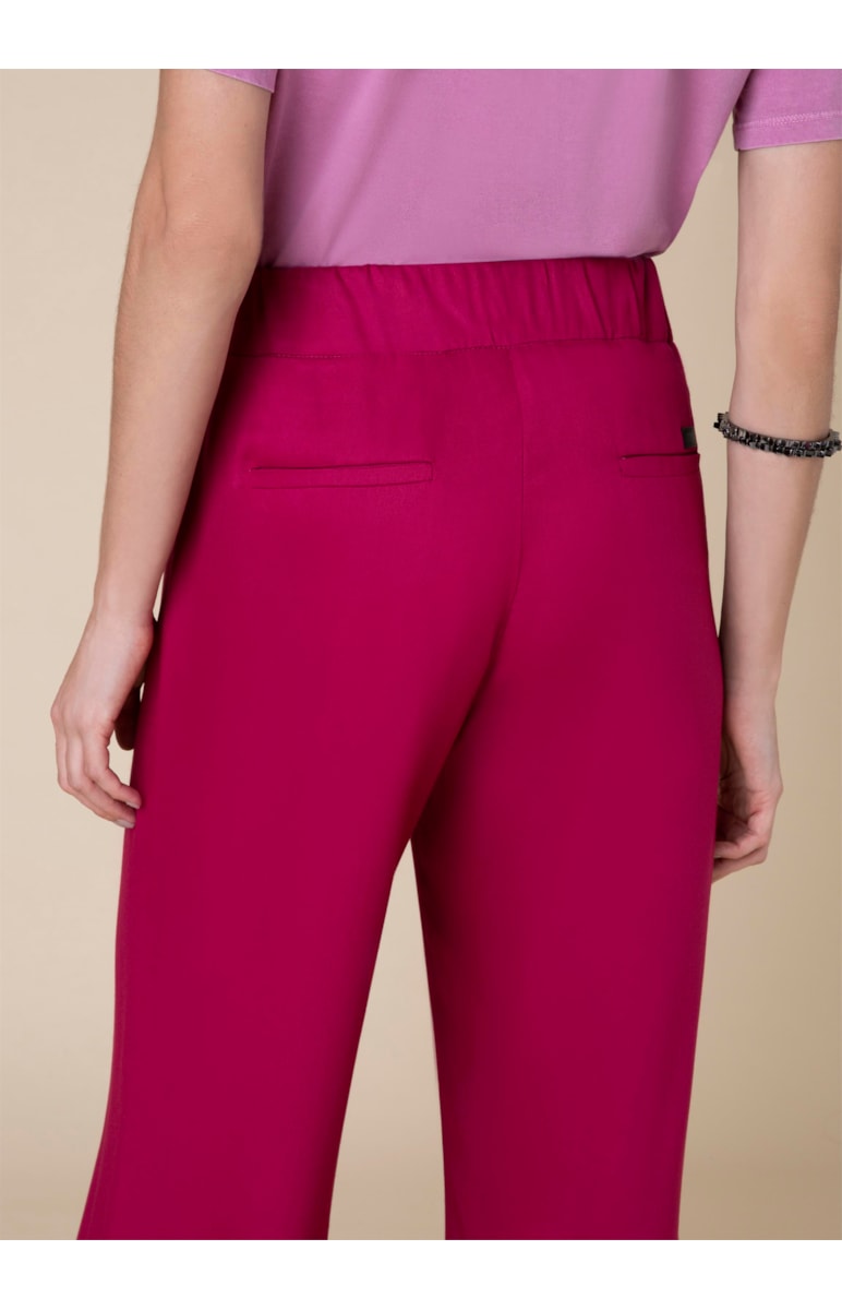 Calça Pantalona Elástico Pink