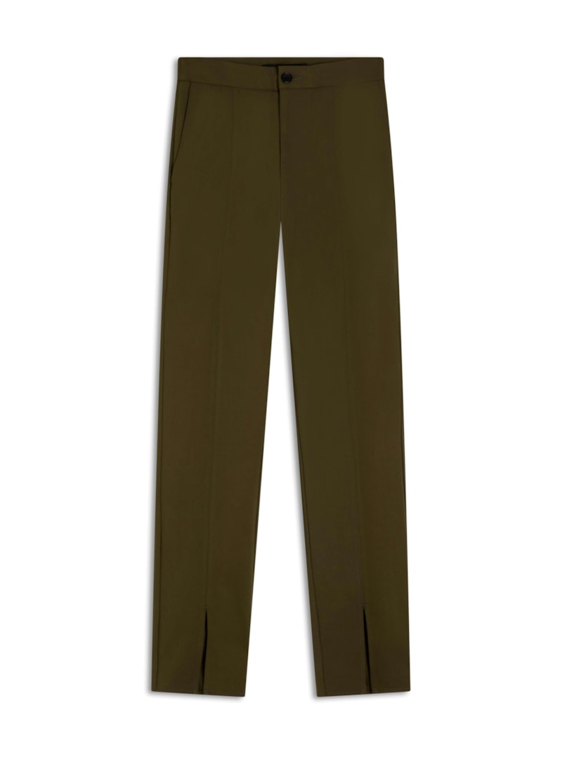 Calca Power Skinny Front Verde Oliva
