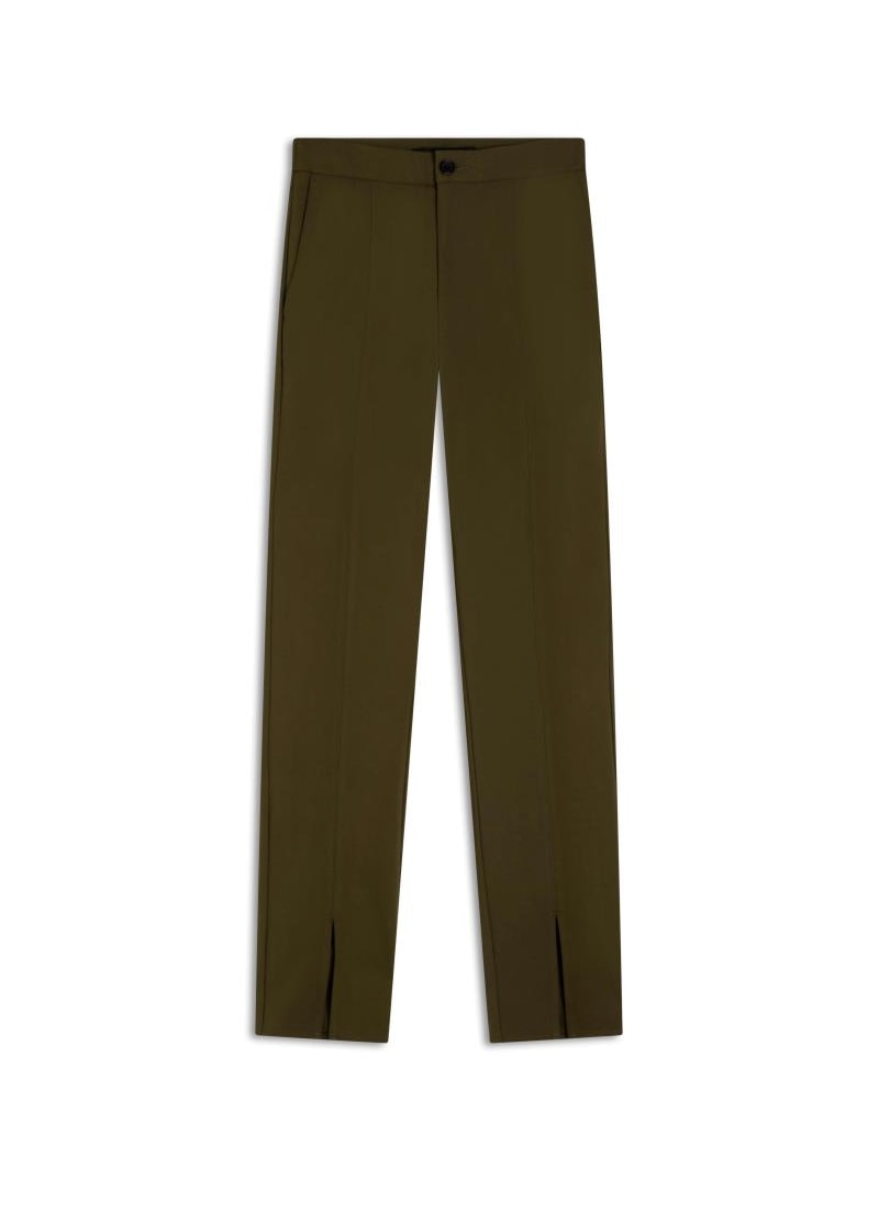 Calca Power Skinny Front Verde Oliva