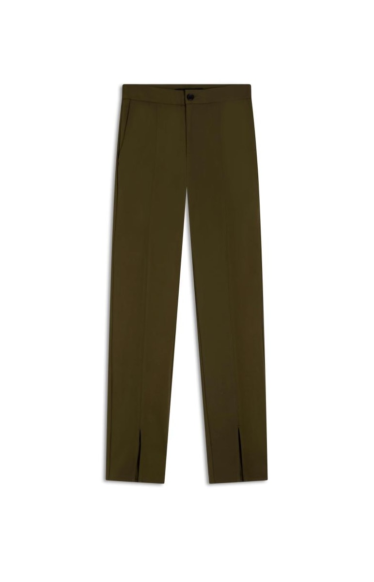 Calca Power Skinny Front Verde Oliva