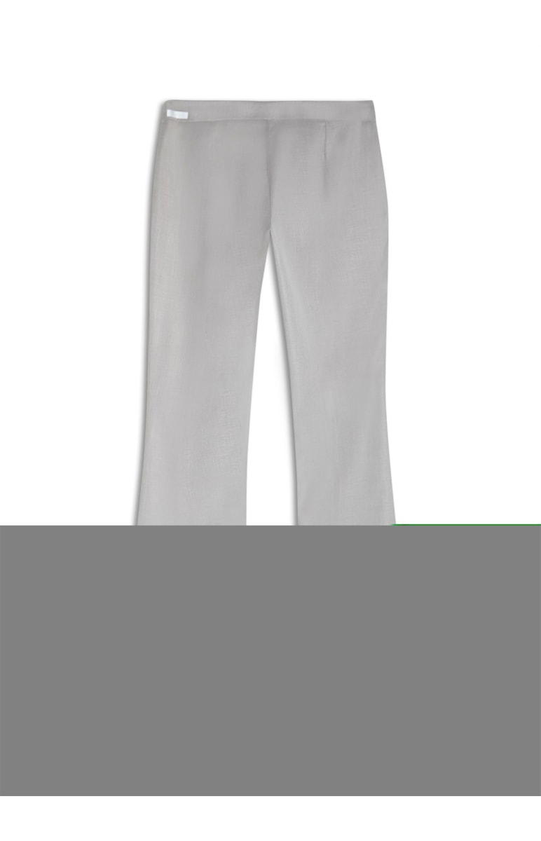 Calça Reta Básica Caqui