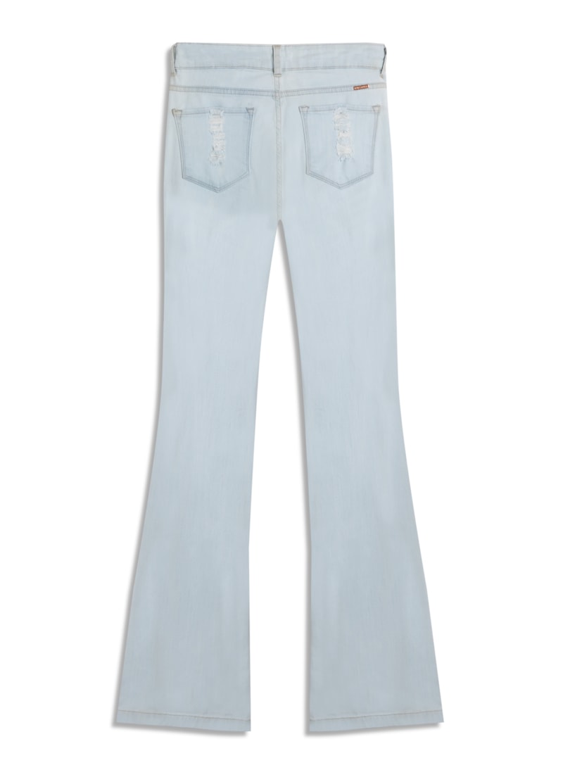Calça Sofia Boot Cut Puidos Azul Claro