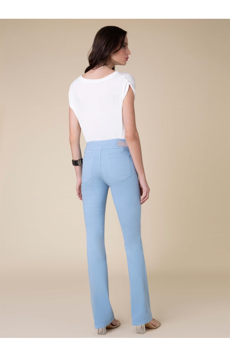 Calça Sofia Bootcut Color Azul Claro