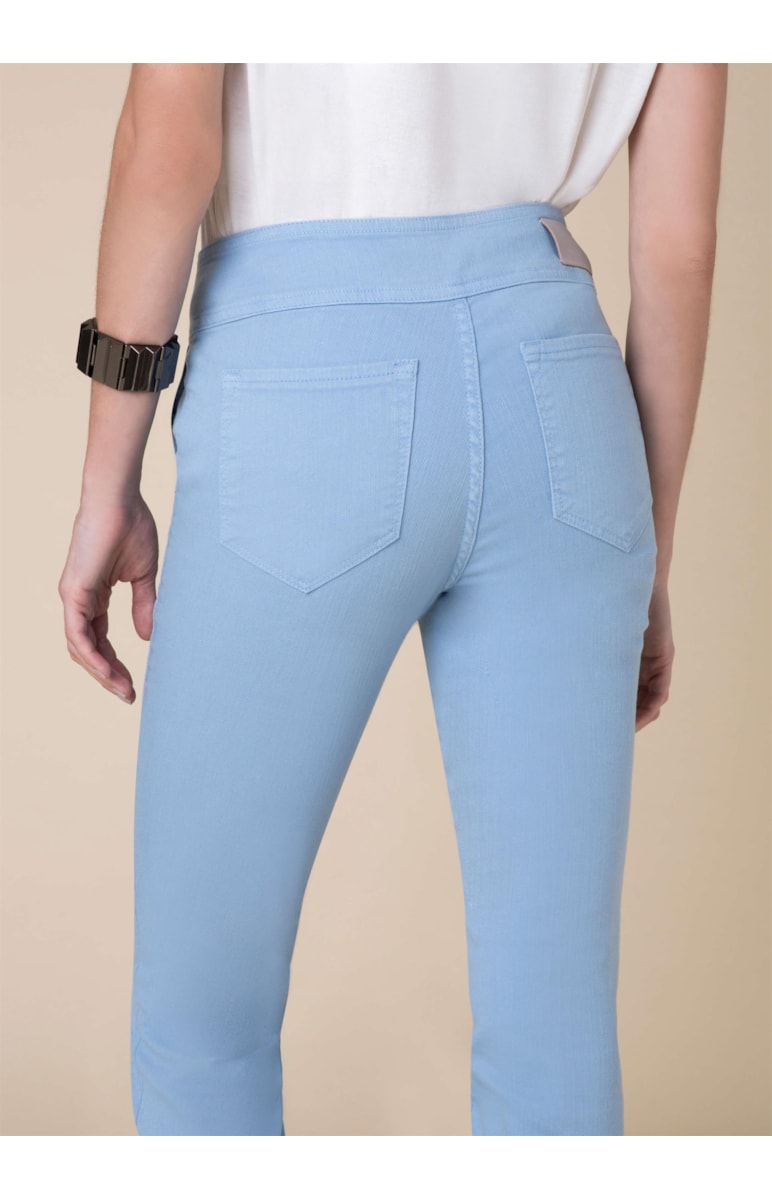 Calça Sofia Bootcut Color Azul Claro