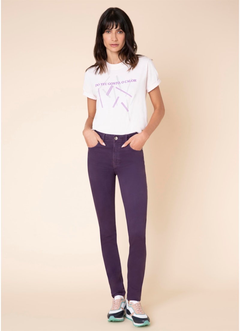 Calça Sofia Color Modal Roxo