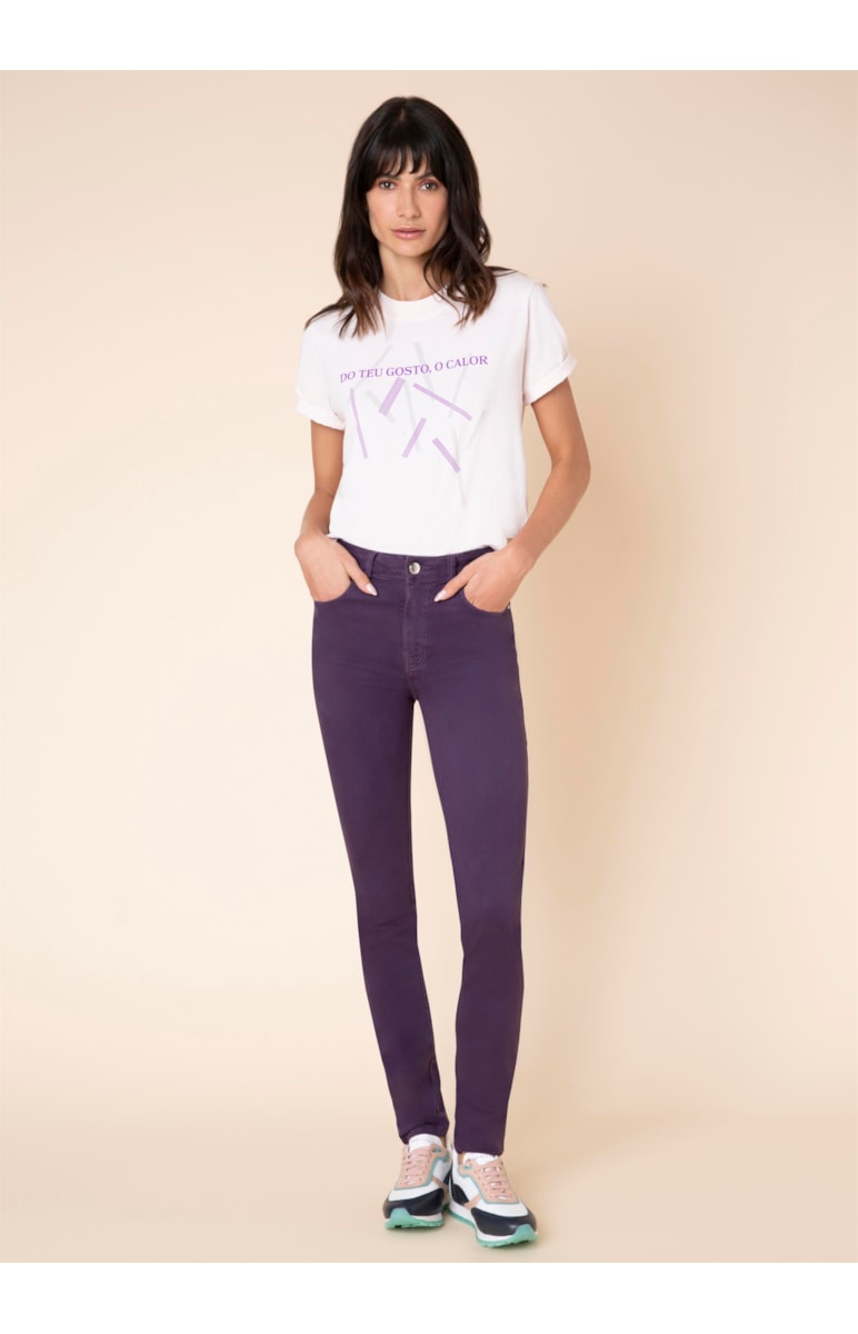 Calça Sofia Color Modal Roxo