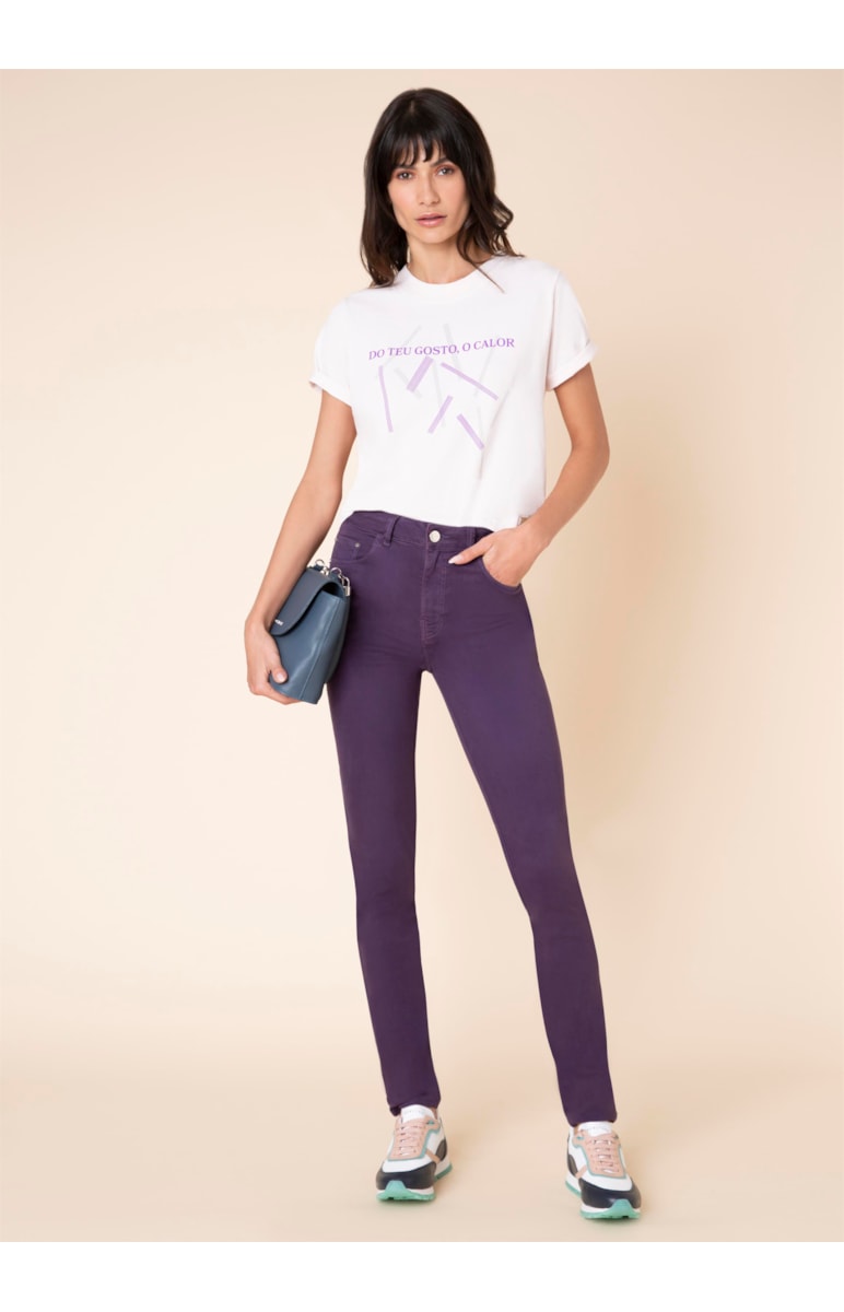 Calça Sofia Color Modal Roxo