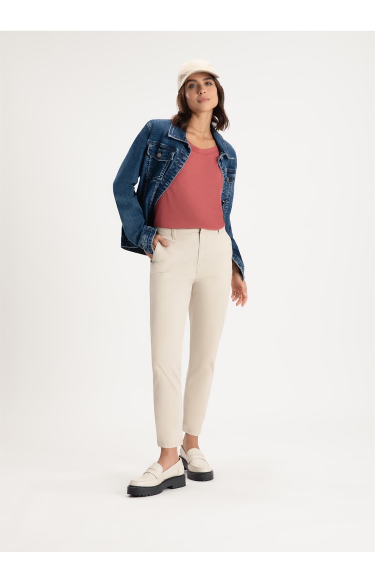 Calça Tailoring Color Caqui