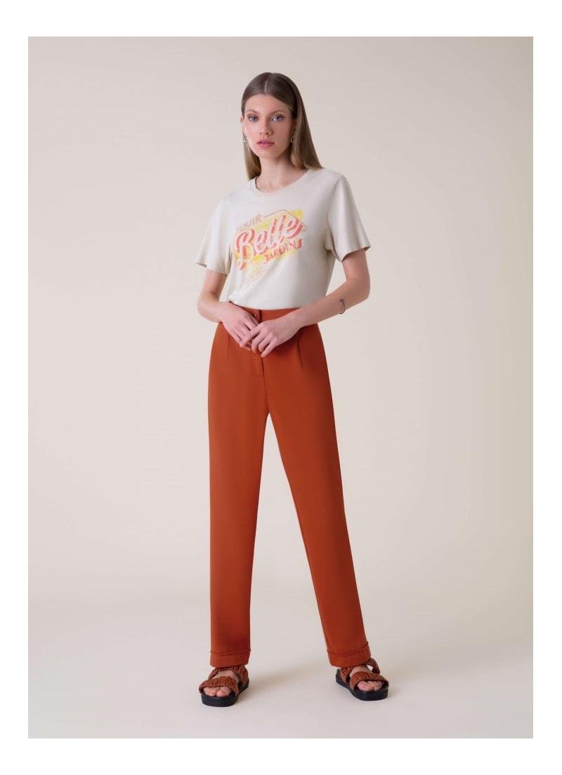 Calça Tailoring Roma Telha
