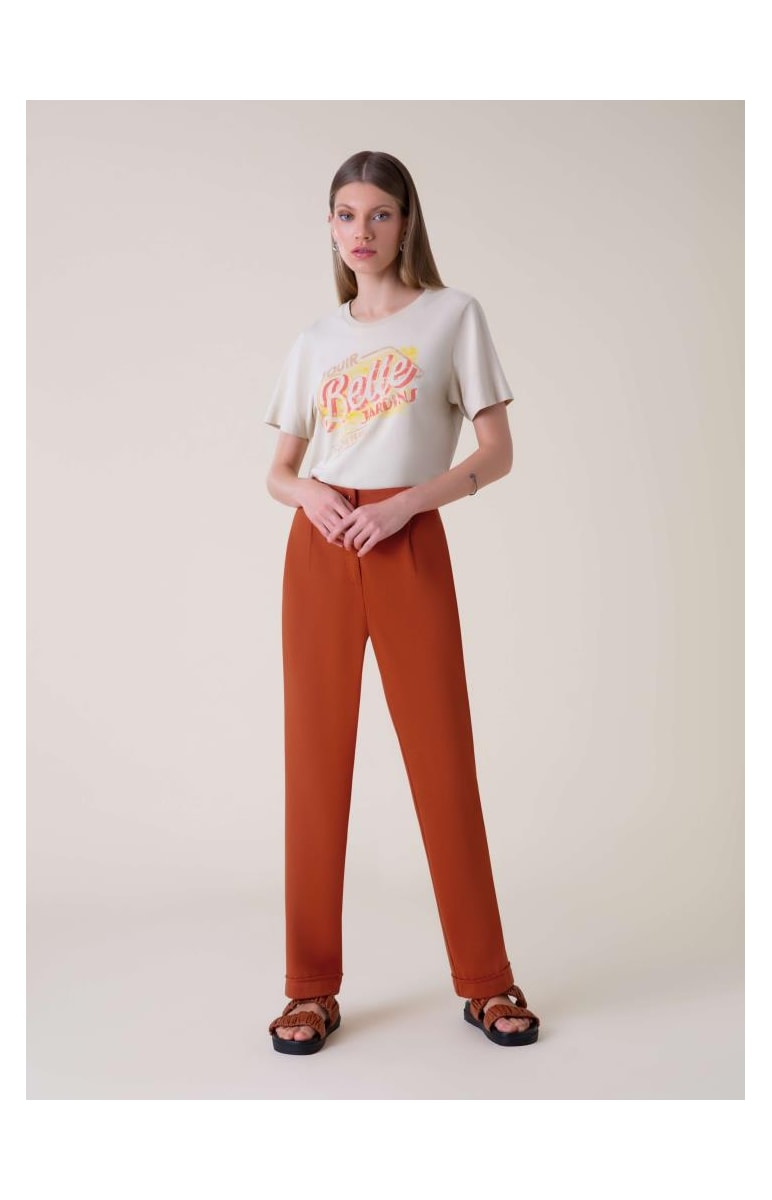 Calça Tailoring Roma Telha