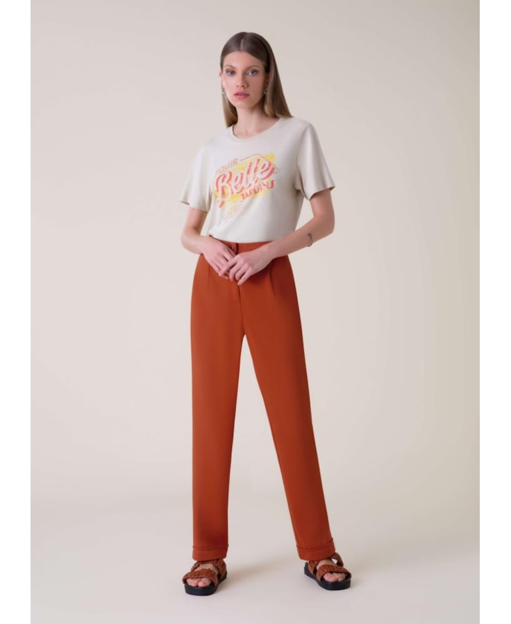 Calça Tailoring Roma Telha