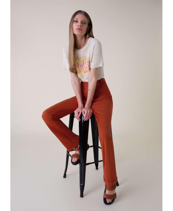 Calça Tailoring Roma Telha