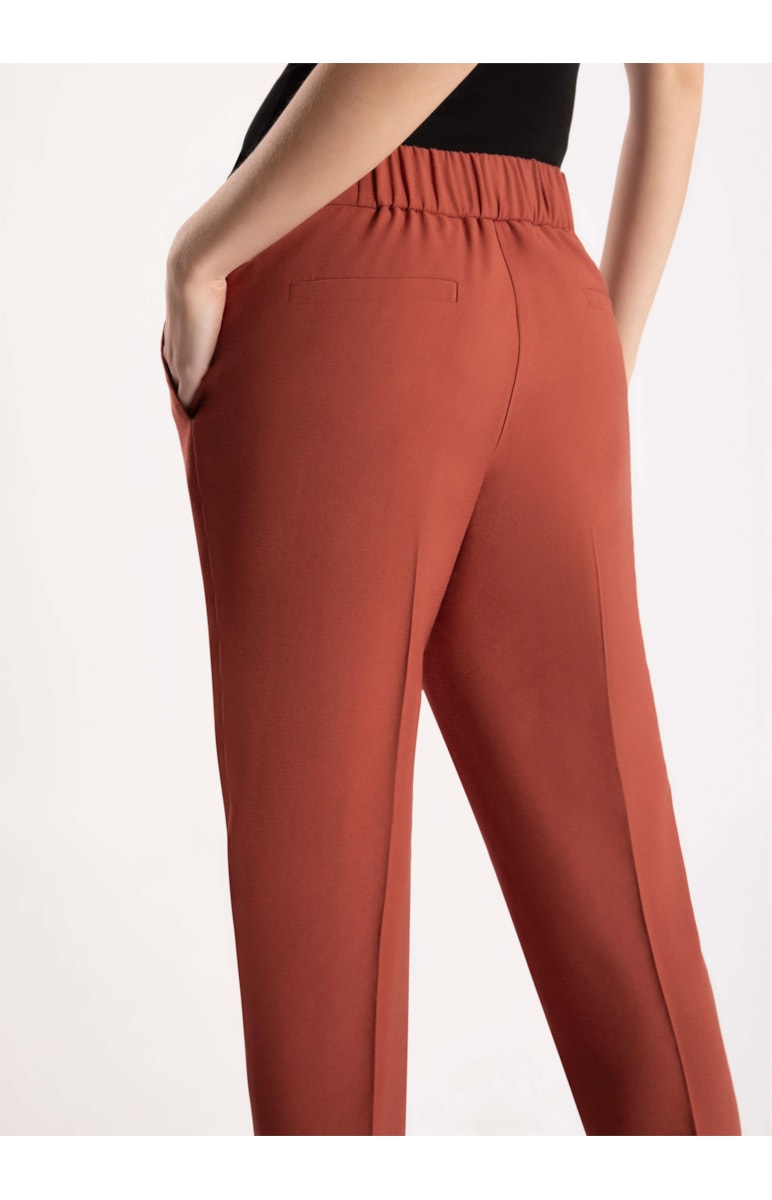 Calça Texture Washed Carrot Telha
