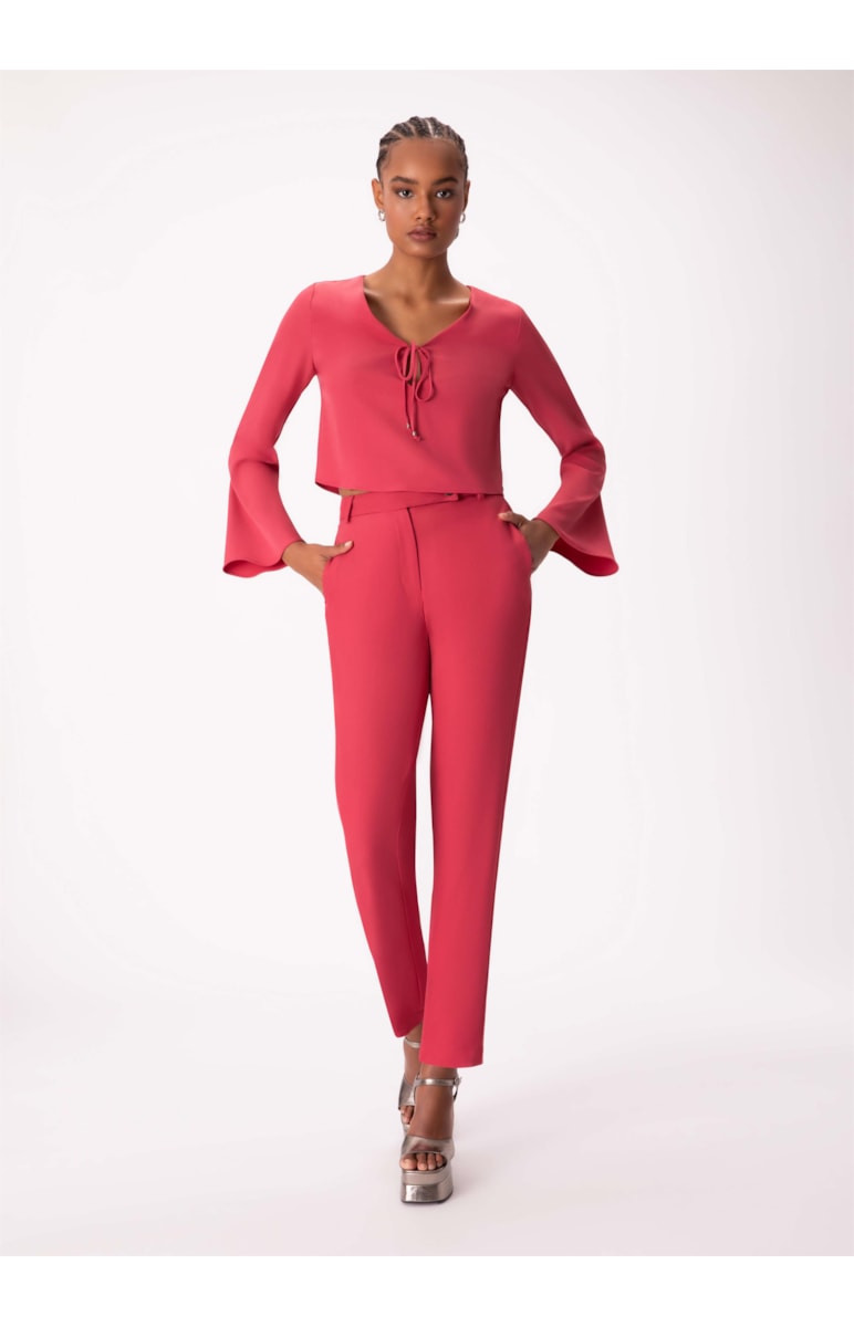 Calça Tóquio Cigarrete Rosa Dirty